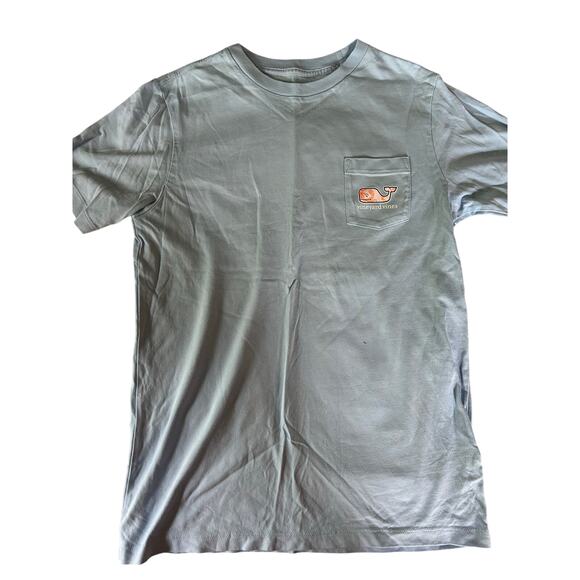 Vineyard Vines Blue lobster whale Shirt size 12-14 - Picture 1 of 3